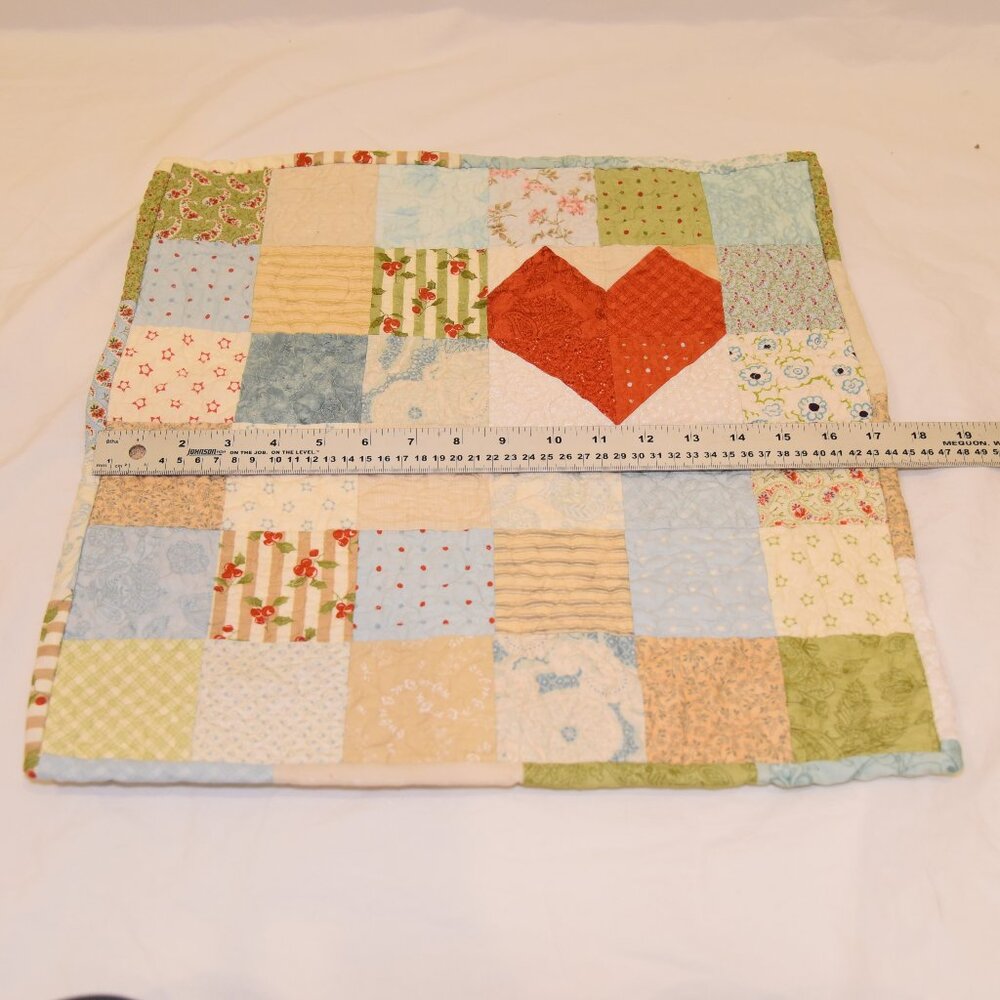 Handmade Quilted Pillowcase